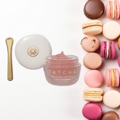 Usta pełne blasku, bez suchych skórek...Tak!!! To możliwe z Tatcha the kissu lip mask 👄💄