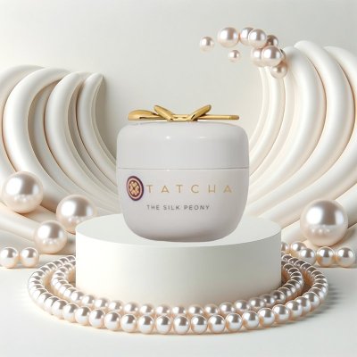 Zanurz się w luksusie z Tatcha the silk peony eye cream.