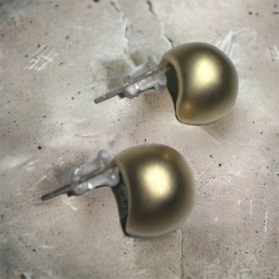 KOLCZYKI SMALL BALL ZŁOTE