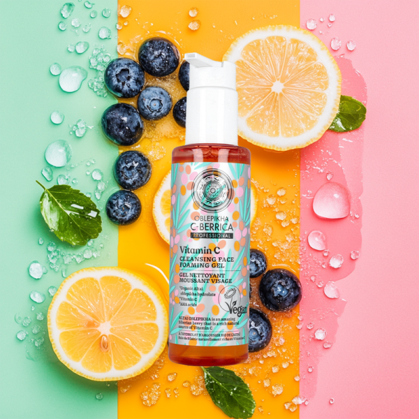 NATURA SIBERICA C-BERRICA PIANKA - ŻEL DO TWARZY