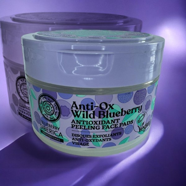 BLUEBERRY SIBERICA PEELINGUJĄCE PŁATKI DO TWARZY