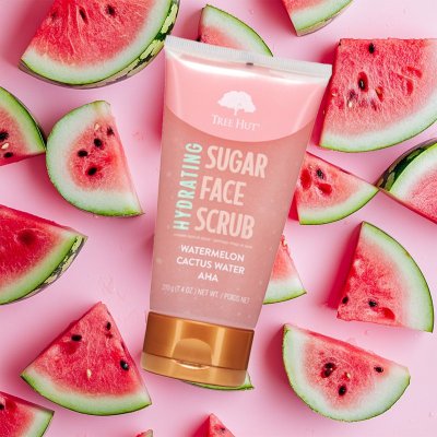 Peeling do twarzy z 🍉 arbuzem 🍉 masłem Shea. Gładka i odświeżona skóra.