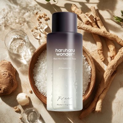 HARUHARU WONDER - BLACK RICE HYALURONIC TONER 150 ML SENSITIVE SKIN